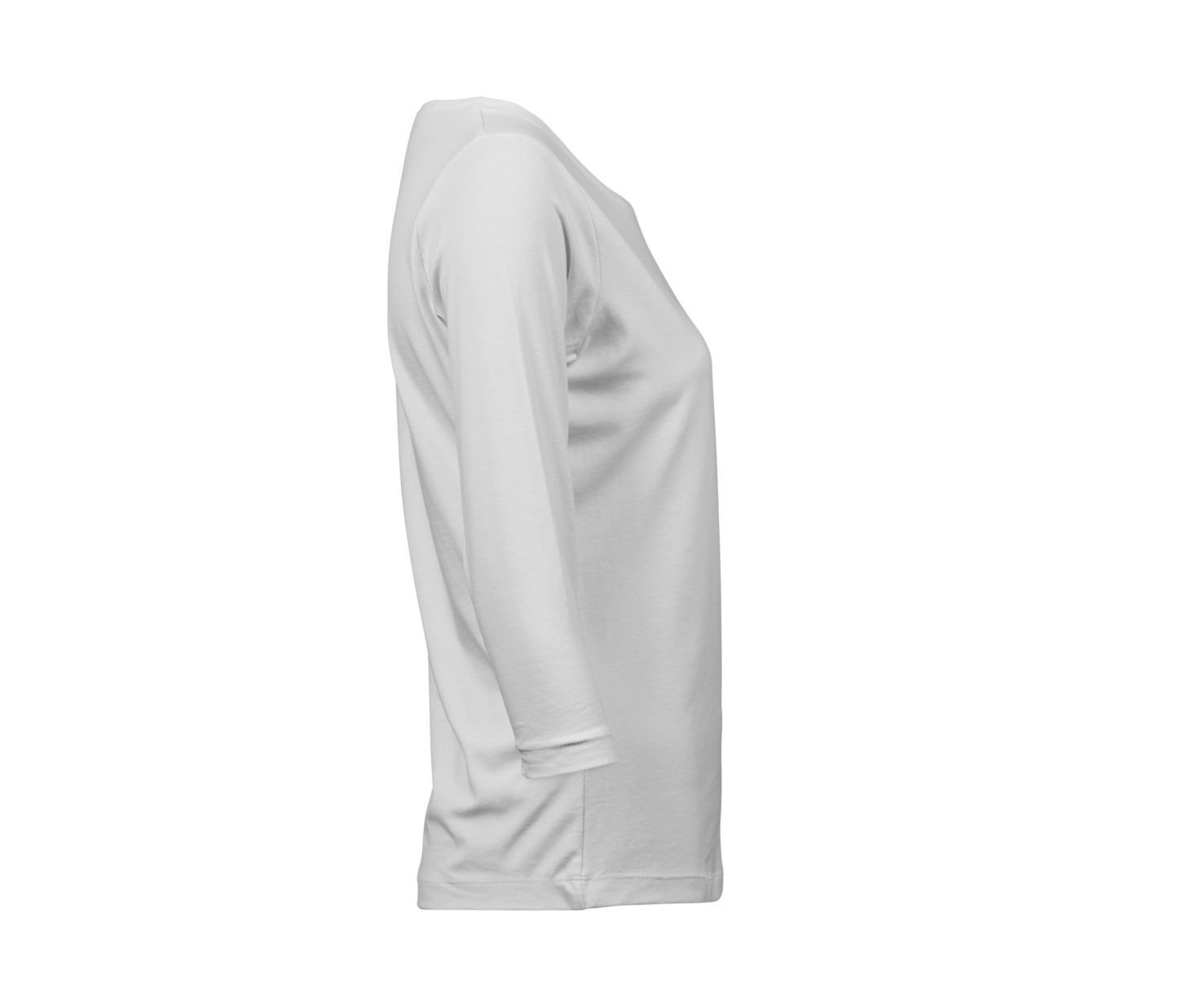 WOMENS STRETCH 3/4 SLEEVE TEE