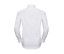 MEN'S LONG SLEEVE TAILORED CONTRAST HERRINGBONE SHIRT