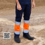 PANTALON 100% COTON BICOLORE MULTIPOCHES